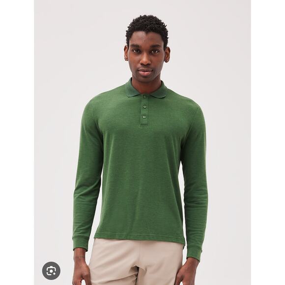 Outdoor Voices Birdie Longsleeve Polo - Picture 1 of 6